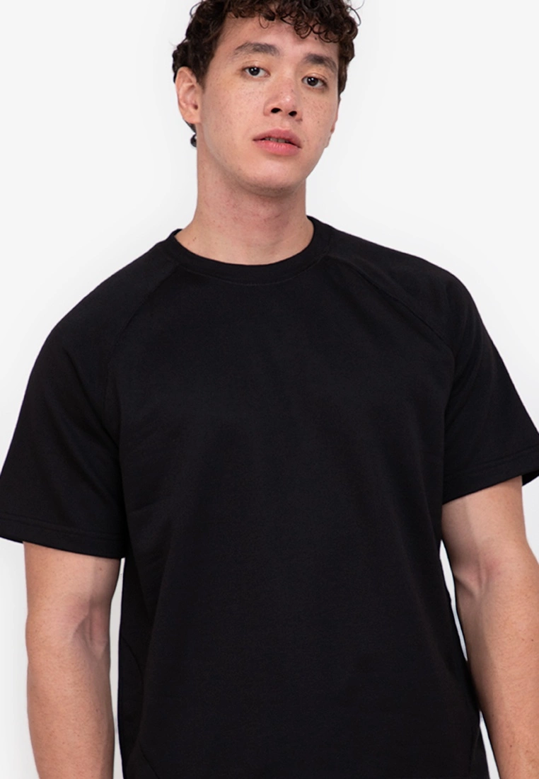 ZALORA BASICS Tonal Stitch Raglan T-Shirt - Billede 3