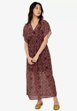ZALORA BASICS Cinched Kaftan Dress