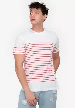 ZALORA BASICS Sailor Stripe T-Shirt