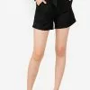 ZALORA BASICS Drawstring Paper Bag Denim Shorts