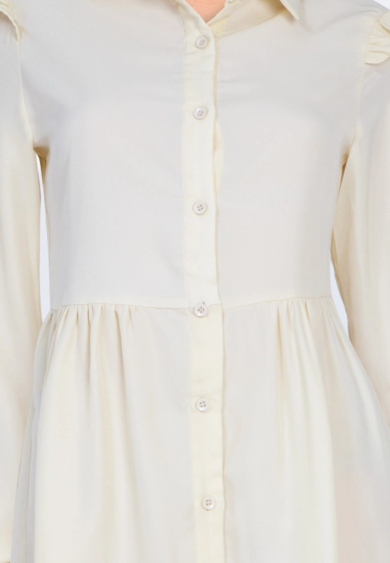 ZALORA BASICS Frill Detail Shirt Dress - Billede 3