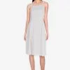 ZALORA BASICS Straight Neck Button Detail Midi Dress