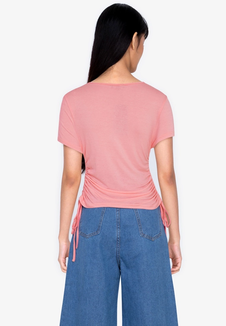 ZALORA BASICS Ruched Side Detail Top - Billede 2