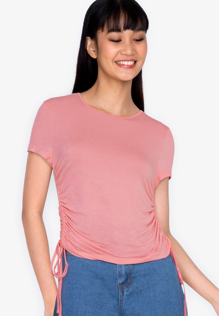 ZALORA BASICS Ruched Side Detail Top - Billede 3