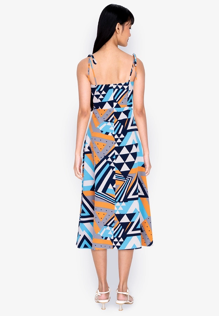 ZALORA BASICS Tie Strap Midi Cami Dress - Billede 2