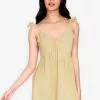 ZALORA BASICS Twist Front Fit and Flare Dress