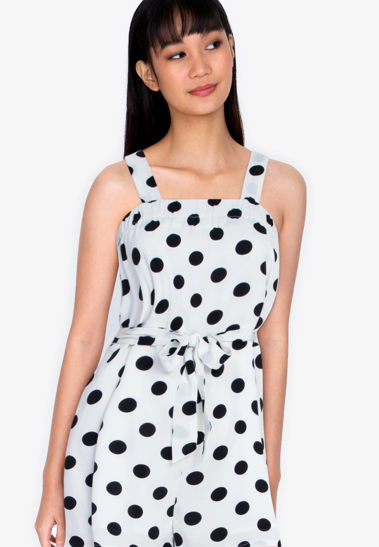 ZALORA BASICS Square Neck Playsuit - Billede 3