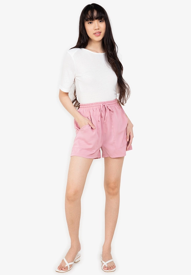 ZALORA BASICS Basic Drawstring Shorts - Billede 4