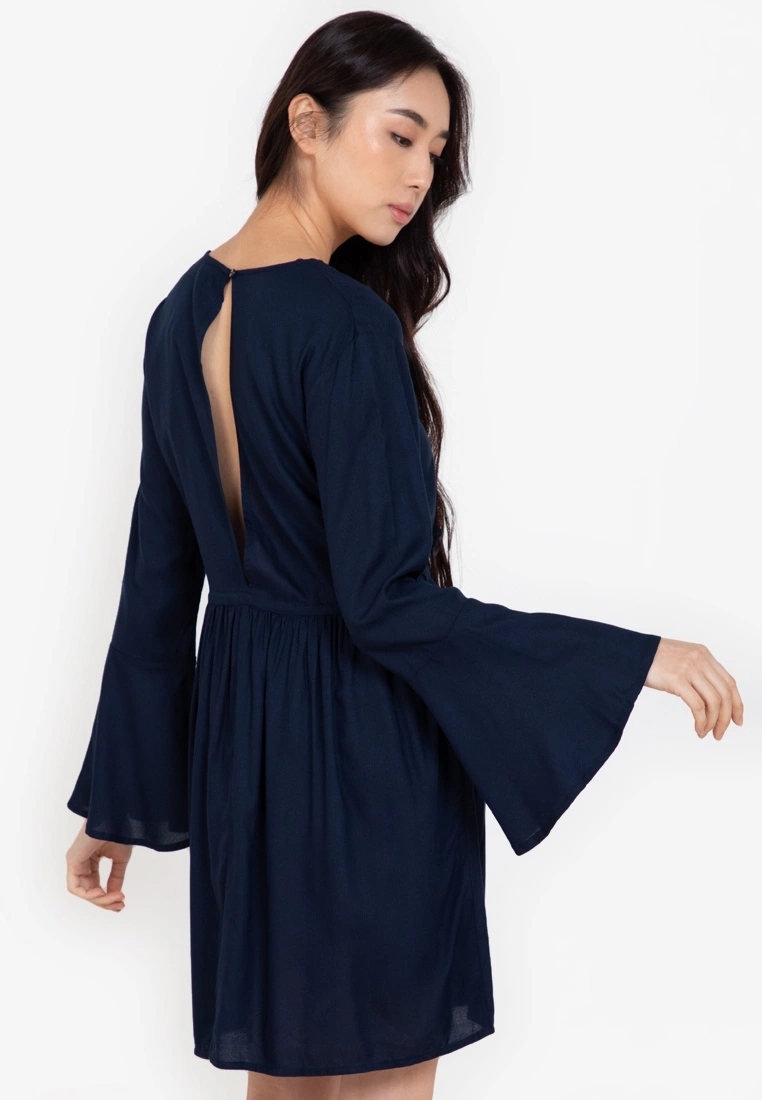 ZALORA BASICS Back Keyhole Tunic Dress - Billede 2