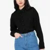 ZALORA BASICS Corduroy Oversized Shirt