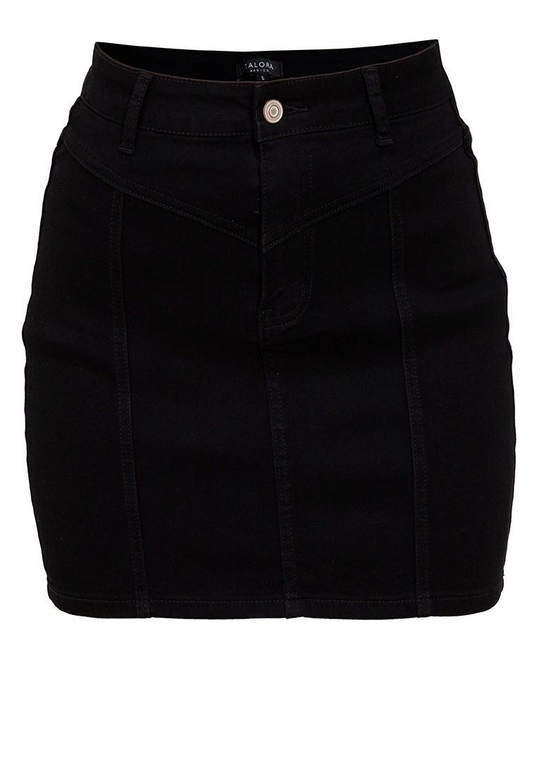 ZALORA BASICS Stitch Detail Denim Skirt - Billede 5