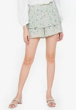 ZALORA BASICS Tiered Shorts