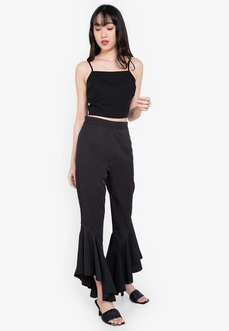 ZALORA BASICS Flared Hem Pants - Billede 4