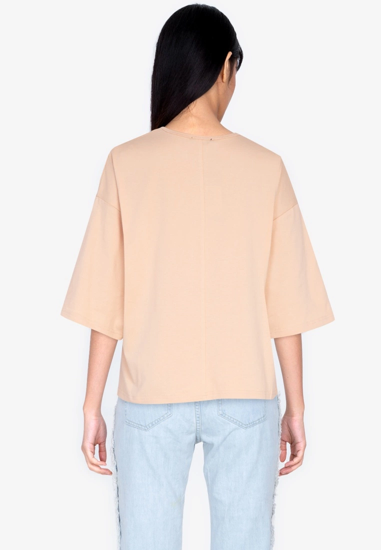 ZALORA BASICS Side Split T-shirt - Billede 2