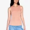 ZALORA BASICS Textured Halter Neck Top