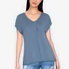 ZALORA BASICS Basic Bar Detail Blouse