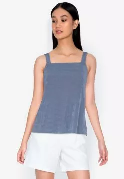 ZALORA BASICS Basic Back Bow Strap Top