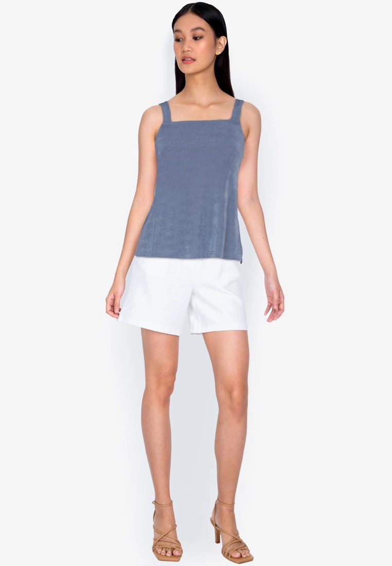 ZALORA BASICS Basic Back Bow Strap Top - Billede 4