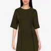 ZALORA BASICS Contrast Jersey Sheath Dress