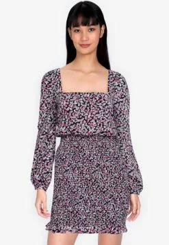 ZALORA BASICS Smocked Skirt Dress