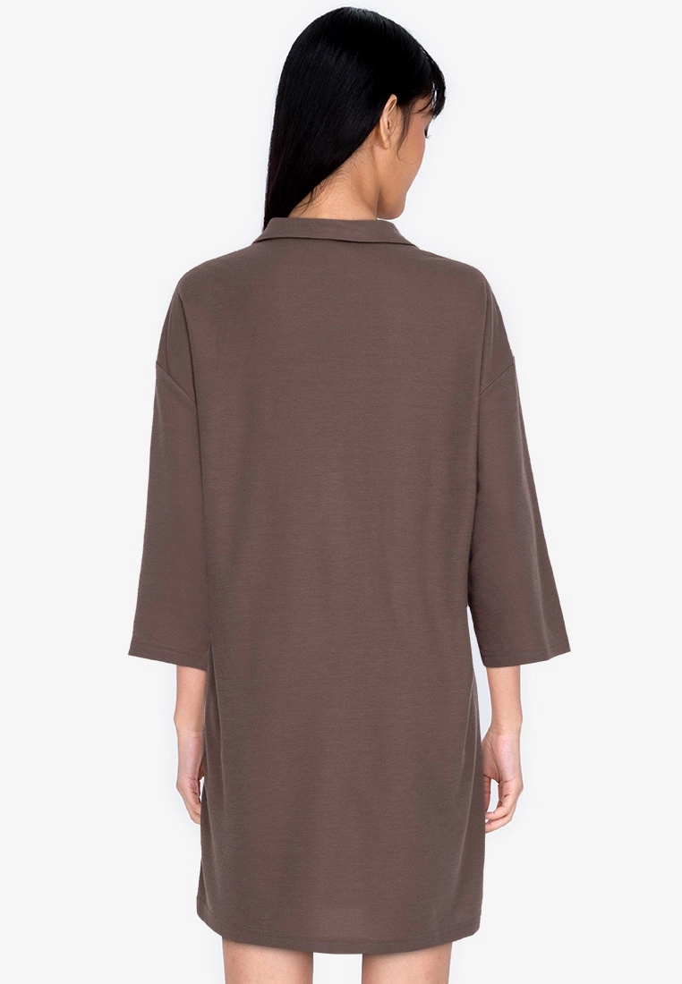 ZALORA BASICS Oversized Polo Dress - Billede 2