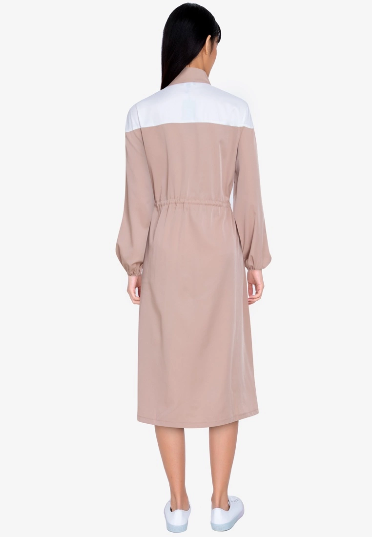 ZALORA BASICS Blocked Drawstring Dress - Billede 2