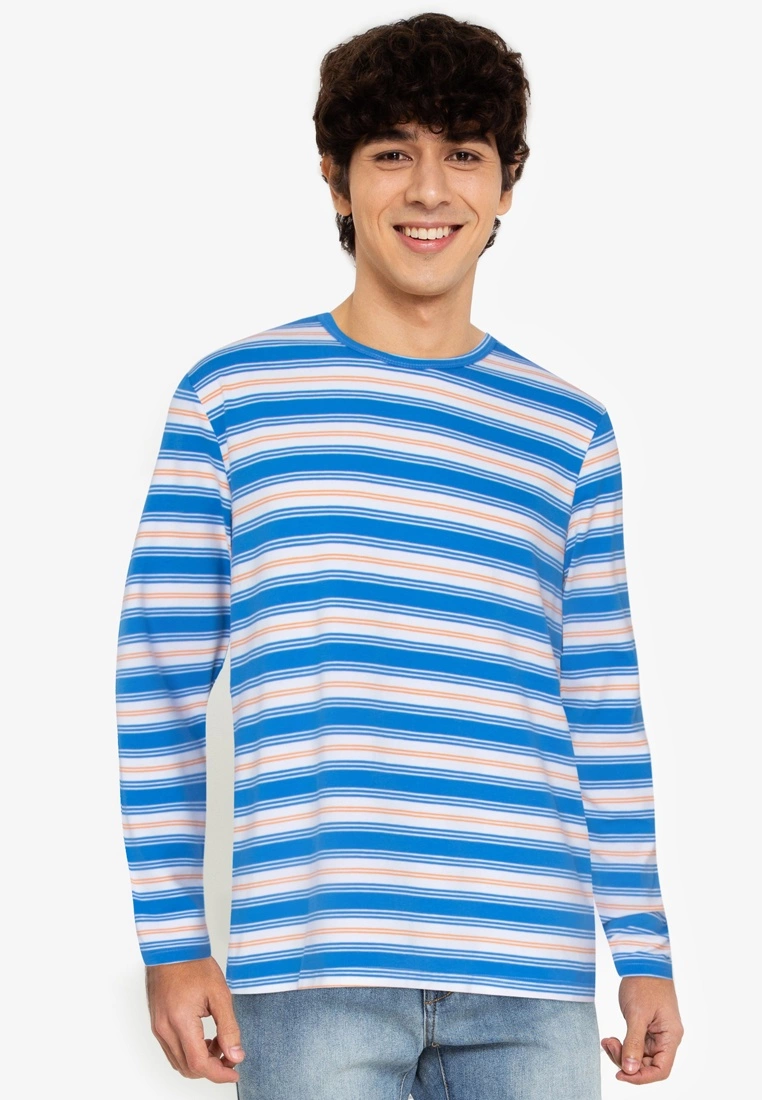 ZALORA BASICS Striped Pullover