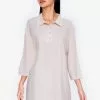 ZALORA BASICS Oversized Polo Dress