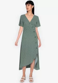 ZALORA BASICS Basic Asymmetric Tea Dress