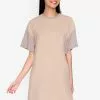 ZALORA BASICS Contrast Blocked T-shirt Dress