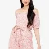 ZALORA BASICS Off Shoulder Playsuit