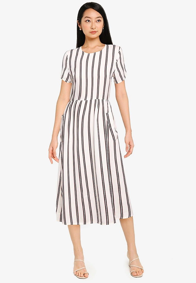 ZALORA BASICS Oversized Pocket Dress - Billede 4