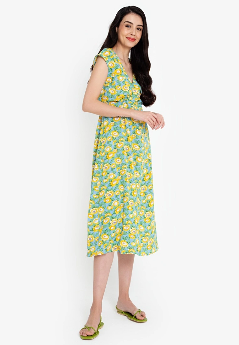 ZALORA BASICS Empire Cut Midi Dress - Billede 4