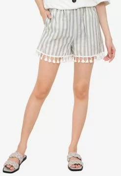 ZALORA BASICS Tassel Hem Shorts