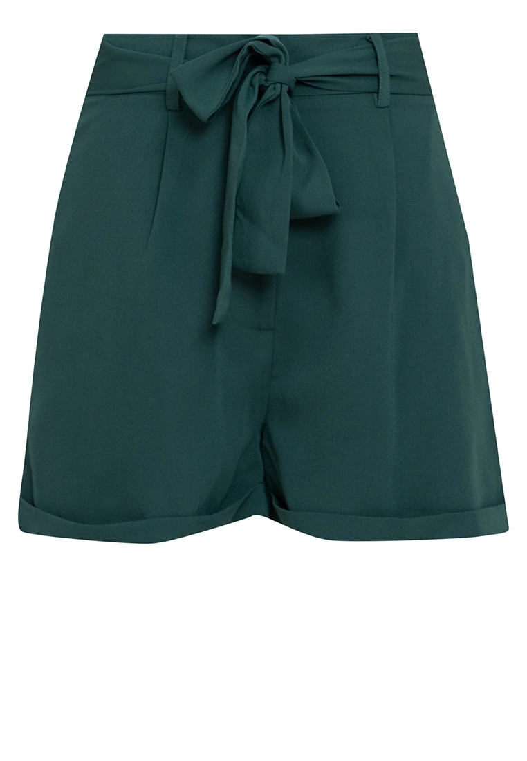 ZALORA BASICS 100% Recycled Polyester Self Tie Shorts - Billede 5