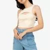 ZALORA BASICS Front Cut Out Halter Top
