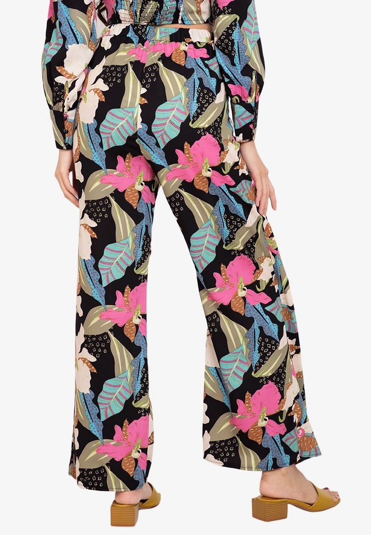 ZALORA BASICS 100% Recycled Polyester Wrap Pants - Billede 2