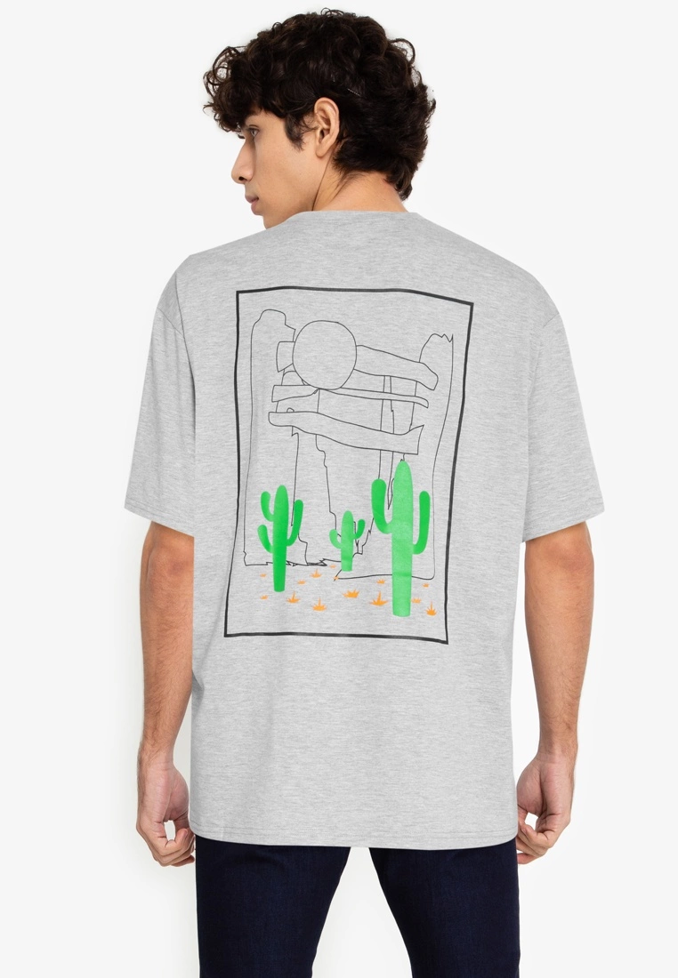 ZALORA BASICS Wild Wild West T-Shirt - Billede 2