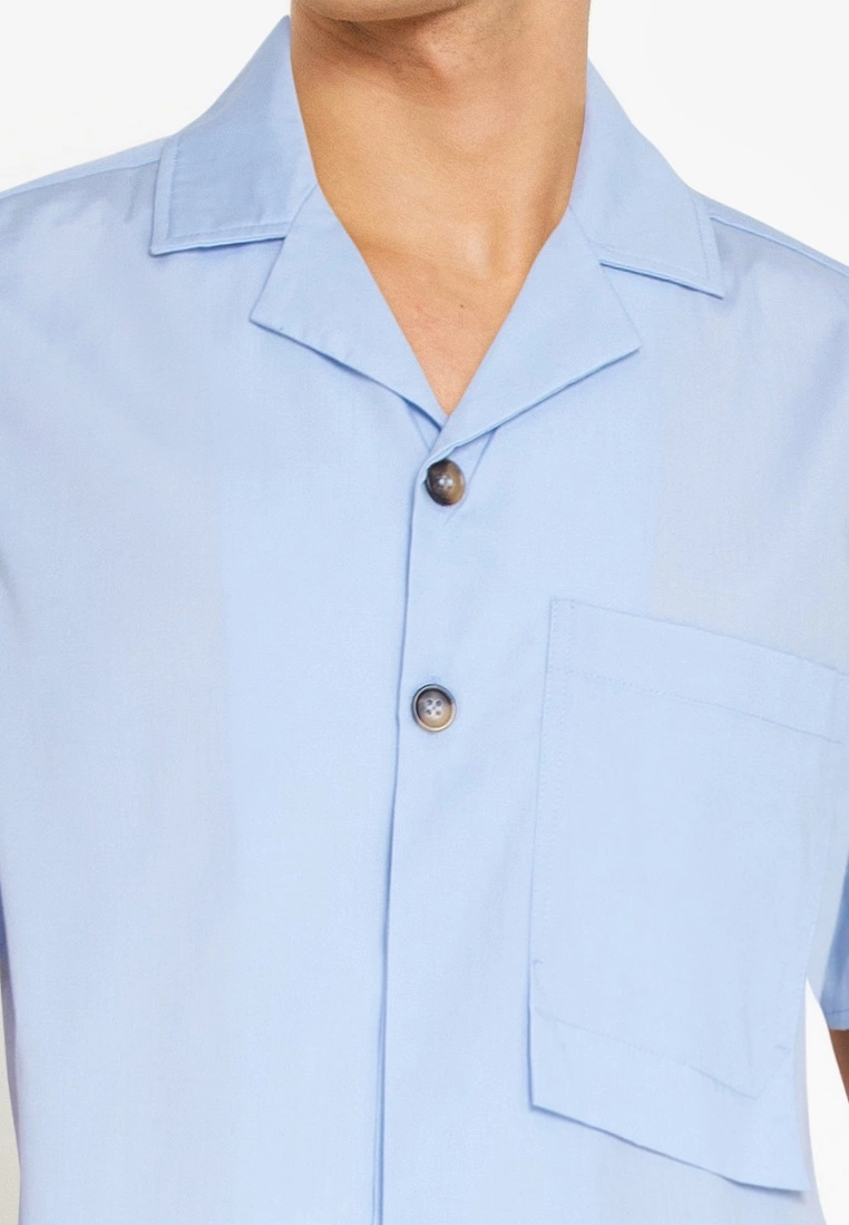 ZALORA BASICS Long Rectangle Pocket Shirt - Billede 3