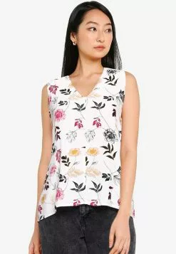 ZALORA BASICS Twist Back Detail Top