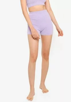 ZALORA BASICS Lounge Fluffy Shorts