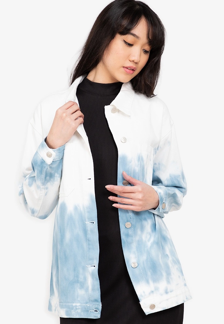 ZALORA BASICS Bleached Denim Jacket - Billede 3