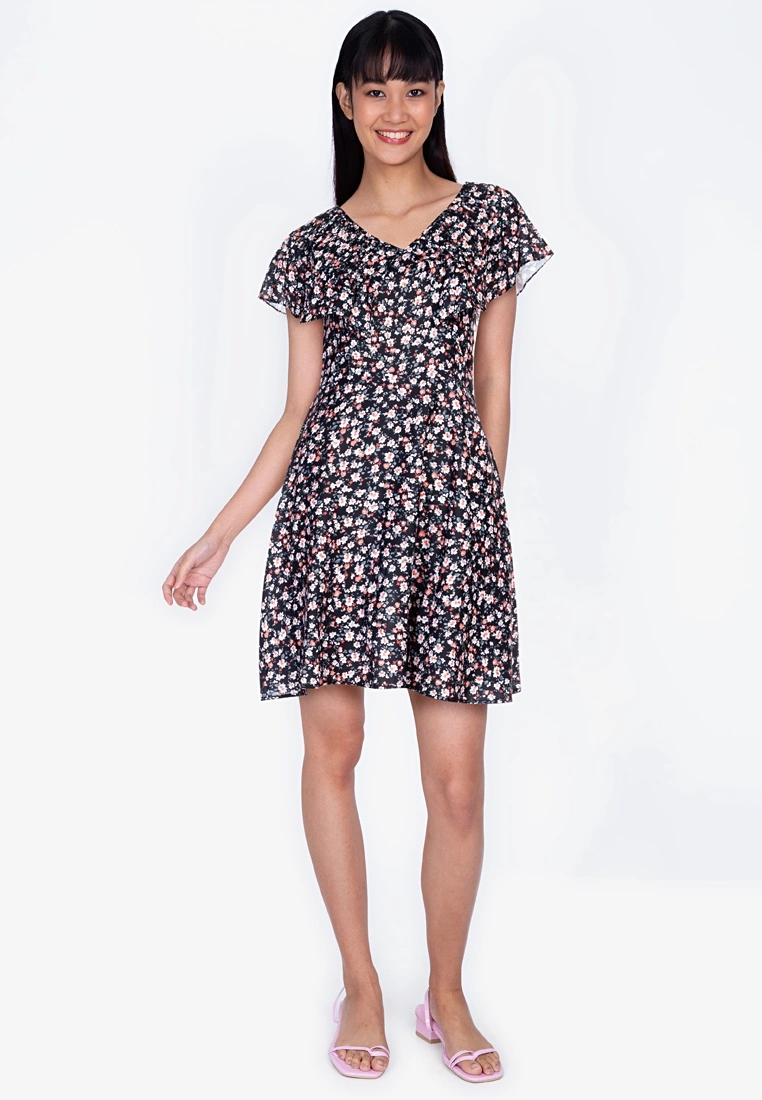 ZALORA BASICS Pintuck Detail Mini Dress - Billede 4