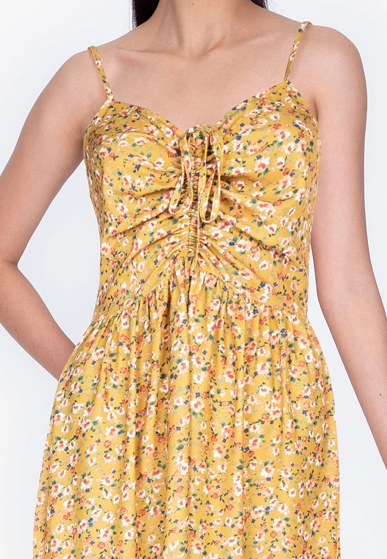 ZALORA BASICS Ruching Detail Midi Dress - Billede 3