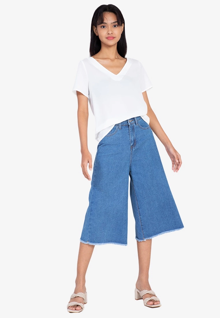 ZALORA BASICS T Back Short Sleeve Top - Billede 8