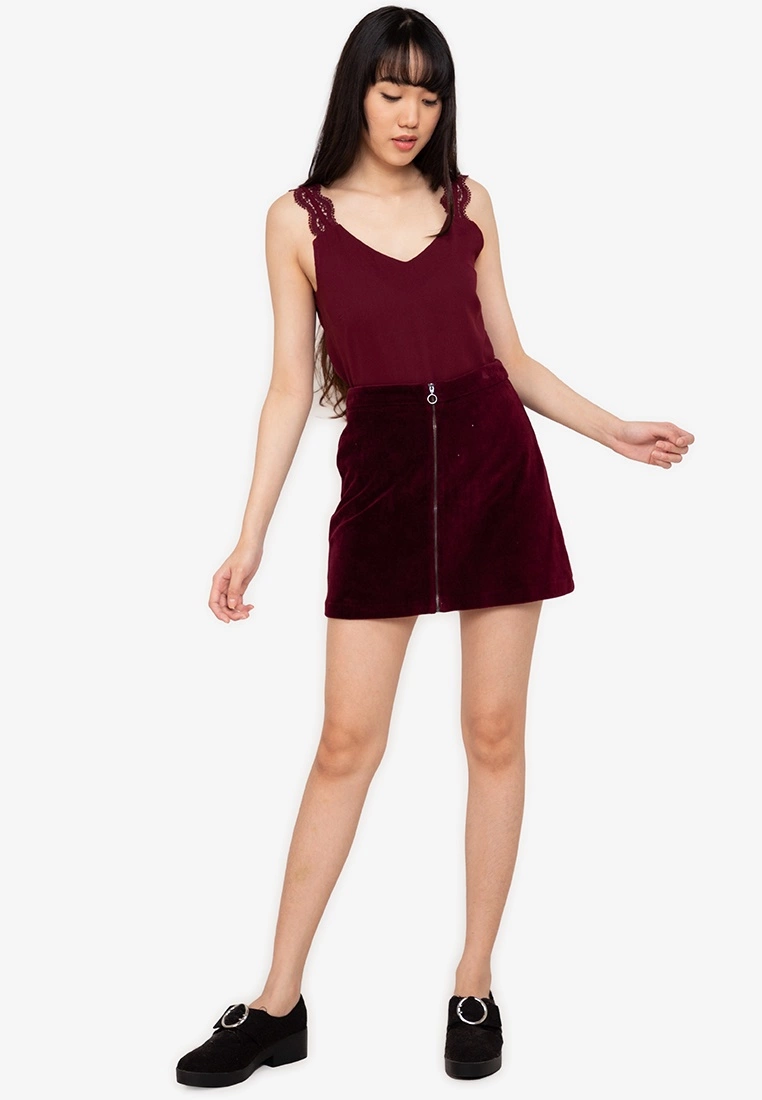 ZALORA BASICS Lace Strap Top - Billede 4