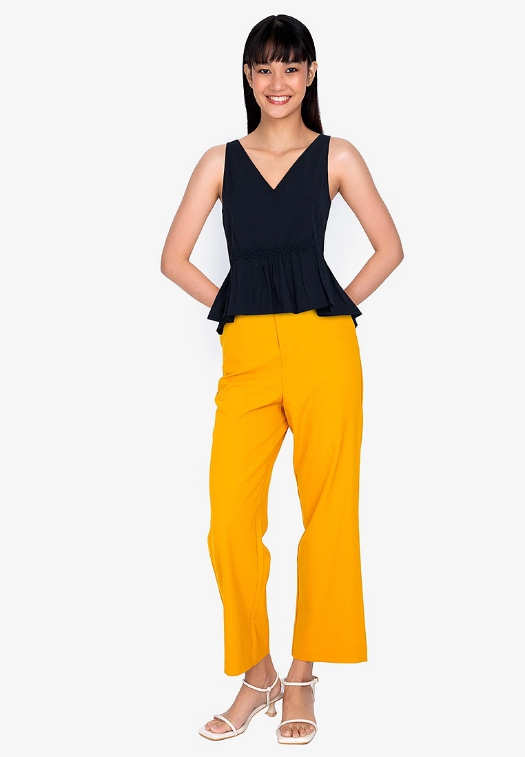 ZALORA BASICS Peplum Top - Billede 8
