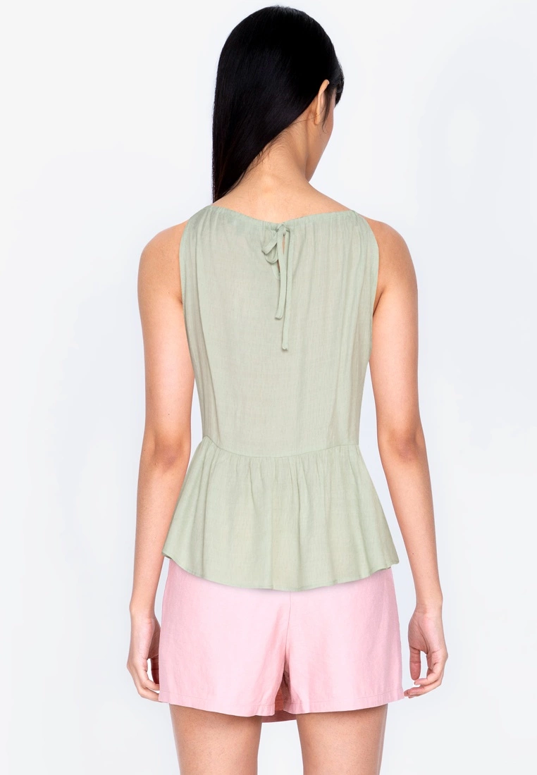 ZALORA BASICS Sleeveless Lace Trim Top - Billede 2