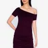 ZALORA BASICS Drop Shoulder Bodycon Dress