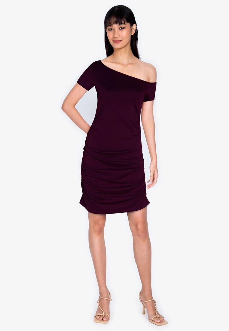 ZALORA BASICS Drop Shoulder Bodycon Dress - Billede 4